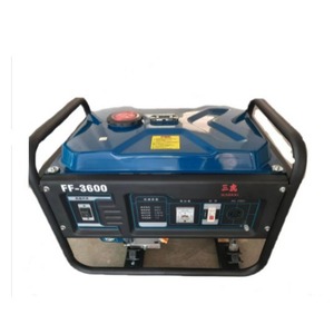 Gasoline <b>Generator</b> 3kW Single Phase 110V 220V 4-Stroke OHV Engine Portable Outdoor <b>Camping</b> Picnic Use - Product Image 3