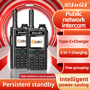 Binqi BQ-298EN 4 gam LTE Mạng PoC đài phát thanh 5000km Long Range Walkie Talkie GPS định vị zello Wifi toàn cầu nói chuyện hệ thống Android - Product Image 4