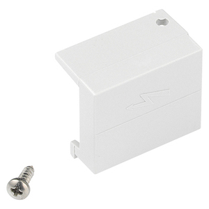Power Supply Terminal Cover 3.1 L X 1.8 H <b>White</b> Plastic With <b>Screw</b> - Product Image 1
