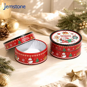 Custom Biodegradable Christmas Cookie Cake Tube for Food Packaging High Quality Round Cardboard Cylinder <b>Container</b> Bulk Supply - Product Image 2