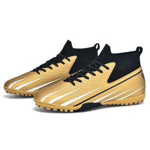 Nuevo diseño de fábrica directamente precio barato botas de fútbol zapatos de fútbol suela interior césped hecho en China - Product Image 6