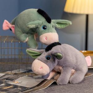 Toptan sıcak satış topluca eşek peluş oyuncak çocuk küçük yaratıcı yalan bebek yatıştırıcı bez yastık kızlar için - Product Image 3