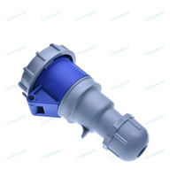 Prise industrielle CEE IEC60309 3 pôles 2P+E 16A/32A 220-250V Connecteur étanche IP67
