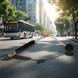 Resorte de Gas de Cilindro de Acero Ajustable de Alta Precisión para Sillas de Oficina - Modelo KQL de Juteng con Capacidad de Carga de 50/100 lb - Servicios OEM/ODM - Product Image 1