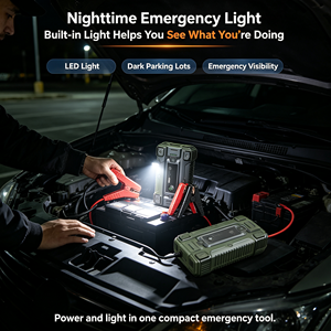 Démarreur de voiture 4000A avec compresseur d'air, <span class=keywords><strong>booster</strong></span> de batterie portable avec pompe à air, démarreur avec gonfleur de pneus - Product Image 3