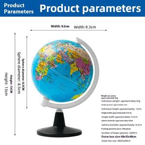 Fonte di fabbrica 3.1in spagnolo giocattolo multilingue di plastica <span class=keywords><strong>E</strong></span>-commerce direttamente dalla fabbrica Mini globo inglese - Product Image 2