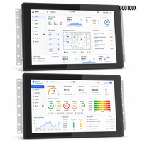 Pantalla Táctil Android Todo en Uno de 7/10.1/15.6/21.5 Pulgadas con Montaje Empotrado RK3562 RK3568 para Control de Maquinaria de Embalaje y Reserva de Salas de Conferencia