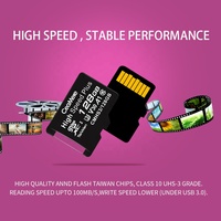 Cartes mémoire Micro SD Ceamere High Speed Plus noires Cartao De Memoria 32 Go 64 Go 128 Go 256 Go Mémoire flash Micro TF Carte SD