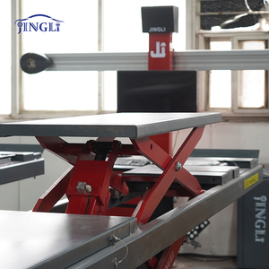 4/4. Tinggi angkat 5T 1680 + 450mm pengangkat gunting besar dengan kemampuan Penyelaras roda - Product Image 3