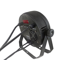 QSE Lighting 54*3W Projecteur PAR LED silencieux RGBW sans ventilateur, 9000 Lumens, Température de couleur 2800K-8500K, Contrôle DMX512 pour Théâtres
