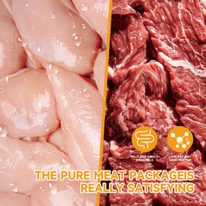 Pur Poulet & Boeuf Cacher Bully Sticks-Mâche dentaire pour chien naturel pour mâcheurs agressifs <span class=keywords><strong>Grain</strong></span> <span class=keywords><strong>Free</strong></span> Pet Treats Bulk Wholesale - Product Image 2