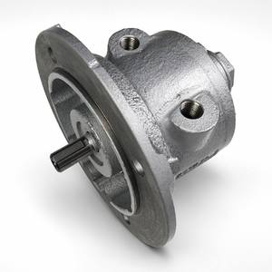 Moteur pneumatique à palettes 1,7 CV 3000 tr/min avec montage sur pied à bride IEC NEMA pour mélangeur de peinture, agitateur de fût et entraînement de pompe - Product Image 6