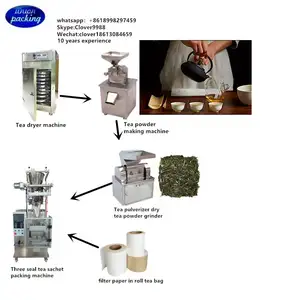 Automatic Green Tea Processing Machine / Making