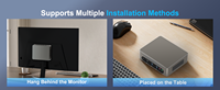 HYSTOU Mini PC 12/13e génération i5 i7 DDR5 Mini ordinateurs de bureau pour la maison et le bureau