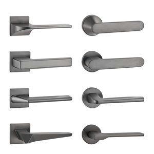 Maniglia per Porta Ovale in Lega di Zinco Stile <span class=keywords><strong>Vintage</strong></span> per Aggiornamento Porte Interne di Cottage in Stile Antico, Hardware Robusto e Senza Tempo - Product Image 6