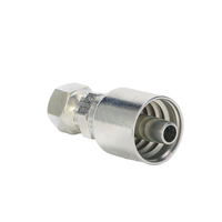 Raccord fileté JIC en laiton forgé, femelle 37° 90° 3/8 x 3/8 pour tuyau de refroidissement R1 et R2