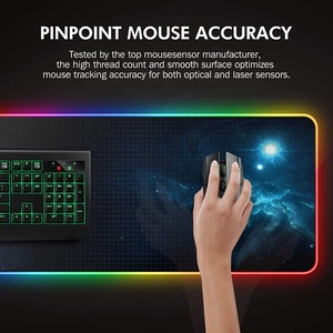 Personnalisé Faible Quantité Minimale <span class=keywords><strong>De</strong></span> Commande Blanc Sublimation Imprimé Rgb <span class=keywords><strong>Gamer</strong></span> Étendue <span class=keywords><strong>Grande</strong></span> <span class=keywords><strong>Tapis</strong></span> <span class=keywords><strong>de</strong></span> <span class=keywords><strong>Souris</strong></span> - Product Image 3