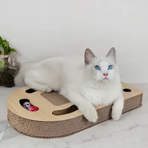 Wholesale Cat Scratcher Toy Ball Corrugated Cardboard Scratcher For Cats