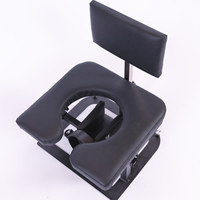 Chaise sexuelle japonaise SM pour position face à la face, avec dispositif de consommation d'eau bénite, pour entraînement de punition de goût fort et usage comme outil de toilette pour esclave canin