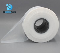 Feuille de plastique PTFE 0.01 ''Rouleau de feuille de PTFE blanc pur Feuille de PTFE