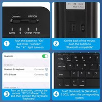 Neues Design Bunte Tastatur mit Hintergrund beleuchtung Magnetische Adsorption Tastatur hülle PU-Ledertasche für iPad 12,9 "/13 Pro/13 Air
