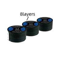 Athlète Kamui professionnel 8 couches S/M/H 14mm cuir Kamui pointe de queue de billard pointes durables pour billard