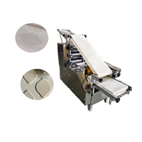 QDMECH propose une machine à rouler la pâte à pizza en acier inoxydable, machine à étaler la pâte à pain commerciale