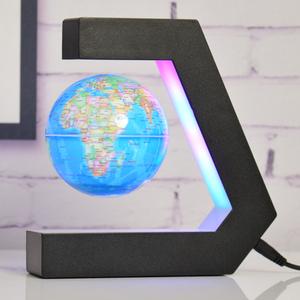 Globo a levitazione magnetica di piccolo diametro di nuova generazione a forma di <span class=keywords><strong>E</strong></span> con lampada - Product Image 6