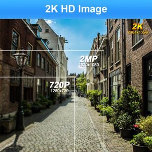 Pin an ninh máy ảnh ngoài trời không dây 2K Powered máy ảnh cho an ninh nhà không có lệ phí hàng tháng ai phát hiện chuyển động năng lượng mặt trời máy ảnh - Product Image 2