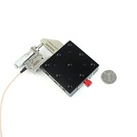 P83SX65 micrómetro piezoeléctrico con etapa piezoeléctrica integrada en micrómetro manual para desplazamiento milimétrico y posicionamiento de nano resolución