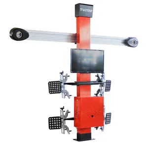 TFAUTENF fabrika ucuz CE 3D tekerlek hizalama makinesi/araba garaj çalışması için 4'lü araç asansörü tekerlek aligner makinesi