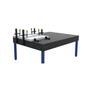 Acessórios de mesa de solda rotativa ajustável mesa de solda modular 3d ferro fundido aço