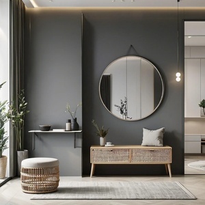 Ultra Clear HD Decorative Wall Mirror Anti-Corrosion Lead-Free Silver Aluminum Pattern for Home Bathroom Living Room Glass - Product Image 5