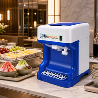 Machine à glace pilée électrique, broyeur à neige, corps en plastique portable pour usage commercial