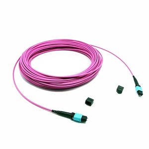 Cable Troncal de Fibra Óptica al por Mayor OM3 OM4 10G 40G 100G, Cable de Conexión de 12 24 Hilos MTP MPO, Cable Jumper para Redes WiFi 4G 3G PoE - Product Image 6