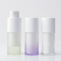 Vente en gros de 15ml 30ml 50ml Flacon cosmétique avec pompe sans air Flacon de lotion pour crème pour visage et corps pour les soins de la peau