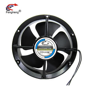 110V 220V résistant aux hautes températures 22060 220x220x60mm 8 pouces forme ronde double roulement à billes <span class=keywords><strong>ventilateur</strong></span> à flux Axial - Product Image 3