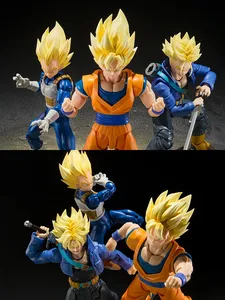Dragon Z <span class=keywords><strong>S</strong></span>.H.Figuarts SHF Vegeta 3.0 SUPER SAIYAN DANGEROUS PRIDE Statuetta Anime in PVC Modellino Giocattolo 15cm - Product Image 6