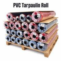 Rouleau de bâche PVC en gros, tissu vinyle enduit au couteau 500~1100gsm, garantie extérieure 10 ans, option directe fabricant