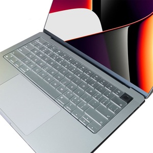 Couverture de <span class=keywords><strong>clavier</strong></span> transparente en TPU ultra-fine de 0,2 mm pour <span class=keywords><strong>MacBook</strong></span> New <span class=keywords><strong>Pro</strong></span> 14 2442 pour <span class=keywords><strong>Pro</strong></span> <span class=keywords><strong>16</strong></span> A2485, <span class=keywords><strong>protection</strong></span> de <span class=keywords><strong>clavier</strong></span> anti-poussière et imperméable - Product Image 2