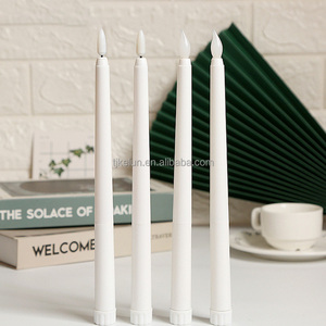 GJ-LC002 Wedding Decor 3D Wholesale <b>Long</b> Flameless Led <b>Candles</b> with Remote Control 10-key Floating Led <b>Candles</b> with Control - Product Image 2