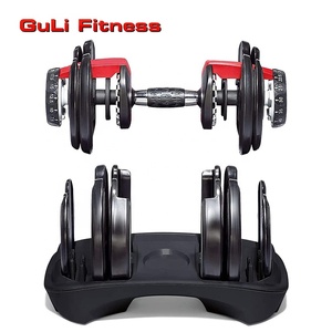 Commercial Cast Iron Adjustable Dumbbell 24KG 36KG <strong>40KG</strong> 50KG Fitness <strong>Dumbells</strong> Pair Adjustable Weight Dumbbells Set - Product Image 2