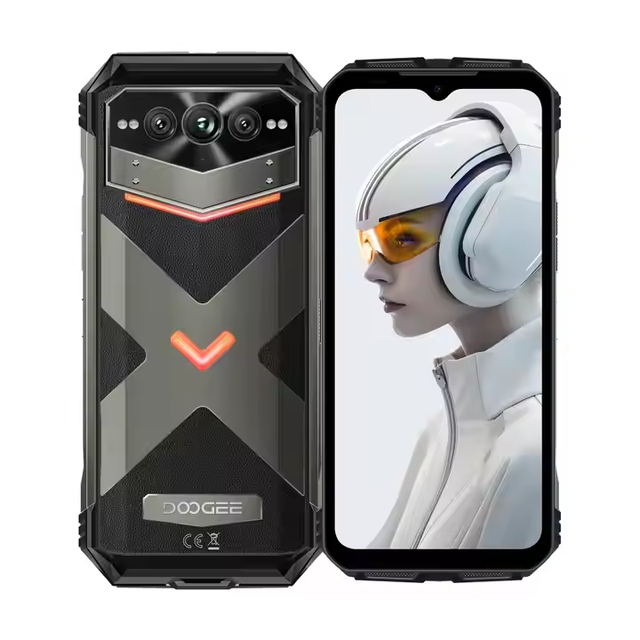 Original DOOGEE V Max Plus IP68 Waterproof Rugged Phone 22000mAh Big Battery 5G Android 14 Smartphone