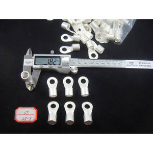 ขั้วต่อวงแหวนฮันยี่ รุ่น OT25-8 ทองแดงขนาด 25 เกจ แบบ O สำหรับงานอิเล็กทรอนิกส์และวิศวกรรมไฟฟ้า เชื่อมต่อสายเคเบิล - Product Image 1