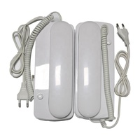 Interphone audio filaire de porte à porte pour bureau, connexion bidirectionnelle, réseau, longue distance efficace