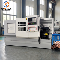 Torno CNC Horizontal de Alta Precisión CK6150, de Cama Plana, Control GSK, para Procesamiento de Ejes Metálicos en Fábrica