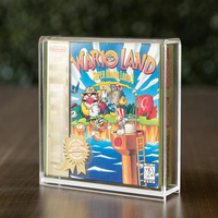 Yageli acrylique jeu vidéo étui de protection clair acrylique rétro jeu vitrine pour objets de collection