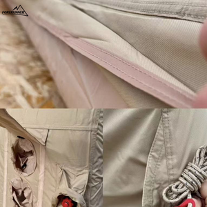 Tenda gonfiabile antivento e impermeabile del precursore 13sqm della famiglia con il disegno del triangolo per le gite all'aperto - Product Image 4