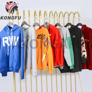AKONGFU apparel stock a grade cheap hoody hoodies jacket for men stylish apparel european stock used clothes in bulk