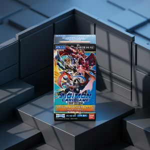 ดิจิมอน TCG เซพิชัลบูสเตอร์เวอร์ชั่น 1.5 AB0142 บูสเตอร์บ็อกซ์ 1 กล่อง 24 ซอง ภาษาเกาหลี ซีลปิดสนิท การ์ดสะสมอนิเมะผจญภัย โมเดลกระดาษ - Product Image 2